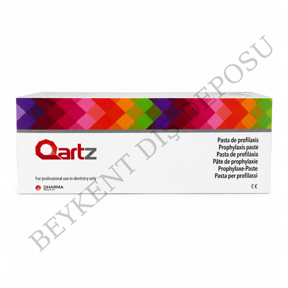 DHARMA Research Qartz Prophylaxis Diş Temizleme ve Parlatma Pastası 2 gr x 200 Adet ASORTİ