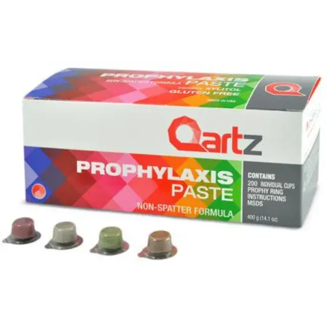 DHARMA Research Qartz Prophylaxis Diş Temizleme ve Parlatma Pastası 2 gr x 200 Adet ASORTİ