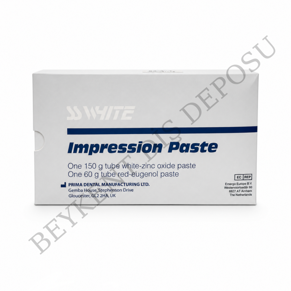 SS WHITE IMPRESSION PASTE ÇİNKO OKSİT OJENOL İÇERİ