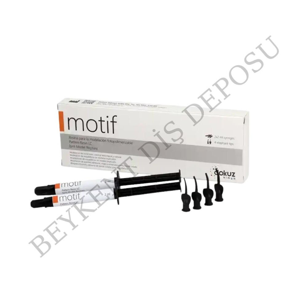 MOTİF Işıkla Sertleşen Pattern Resin  2X2,4 ML