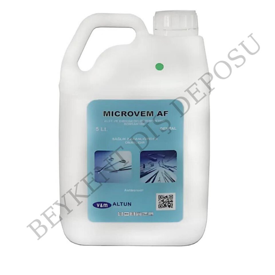 ALTUN Microvem AF Klodek Spray Rıbbi Cihaz Yüzey Dezenfektanı 5 L