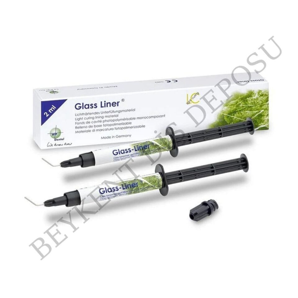 WP Dental Glass Liner Cam Işınlı İyonomer Kaide 2x2ml