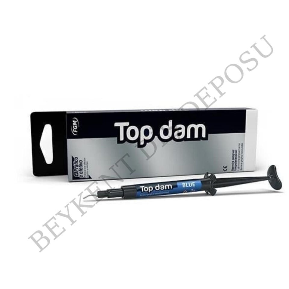 FGM Top Dam Mavi Dişeti Bariyeri – Işıkla Sertleşen Bariyer