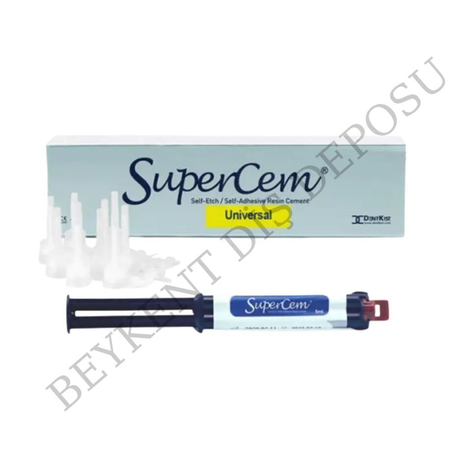 DENTKIST SuperCem Self Adeziv Rezin Siman